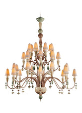 Ivy And Seed 32 Lights Chandelier, Large Model, Spices (US)
